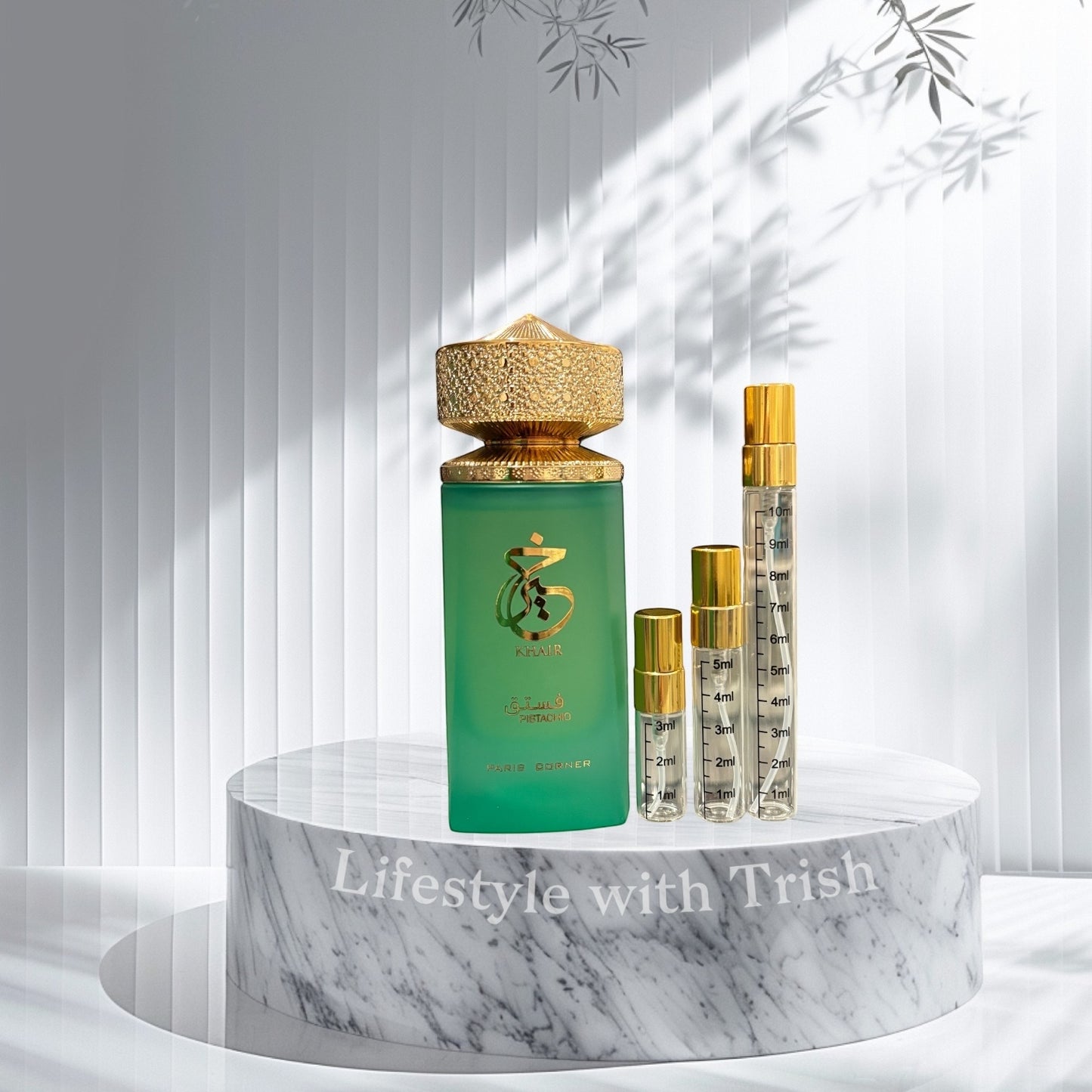 PERFUME DECANT Paris Corner Khair Pistachio