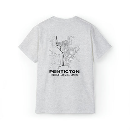 T-Shirt: Penticton Map