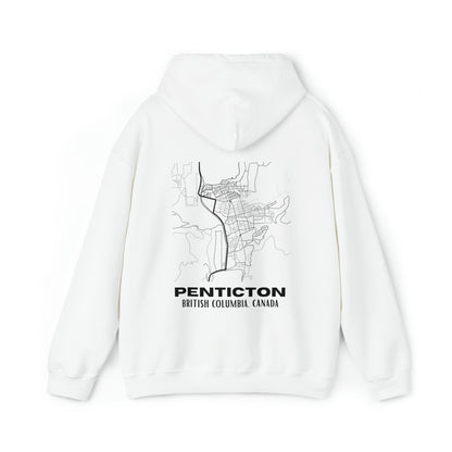 Hoodie: Penticton Map