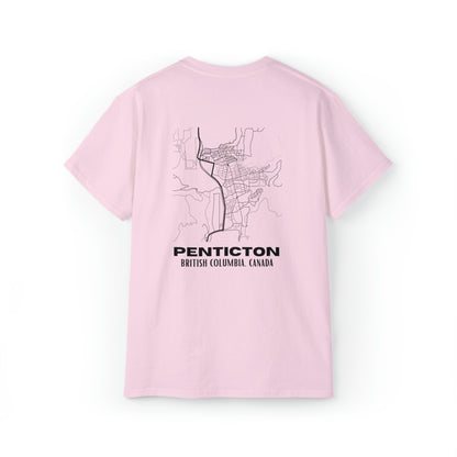 T-Shirt: Penticton Map