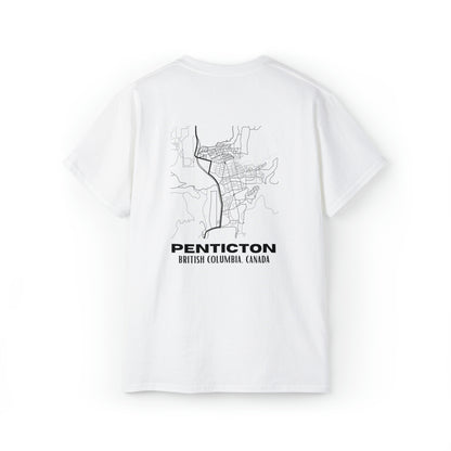 T-Shirt: Penticton Map