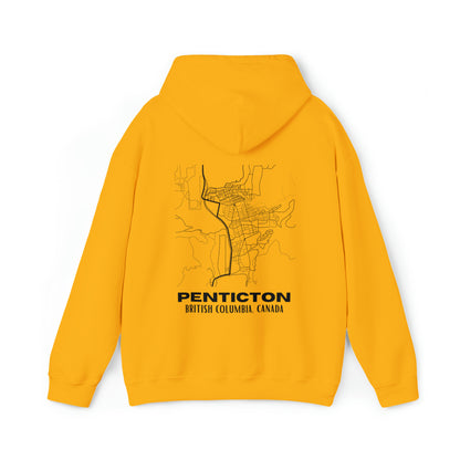 Hoodie: Penticton Map