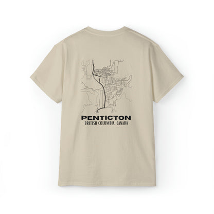 T-Shirt: Penticton Map