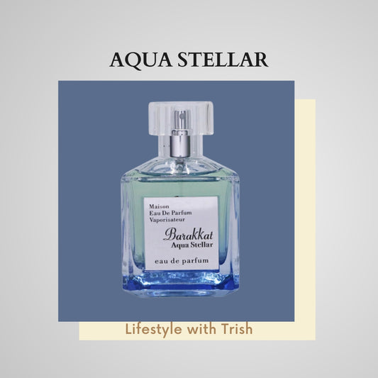 PERFUME DECANT Barakkat Aqua Stellar (MFK Aqua Celestia Twist)