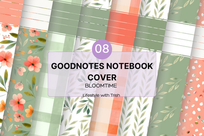 Goodnotes Notebook Cover -Bloom Time