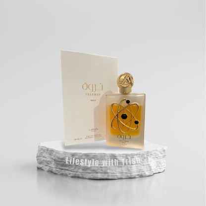 PERFUME DECANT Tharwah Gold Lattafa