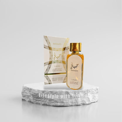 PERFUME DECANT Hayaati Gold Elixir Lattafa