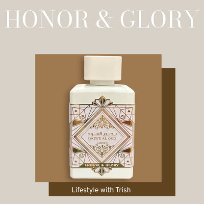 PERFUME DECANT Bade’e Al Oud Honor & Glory