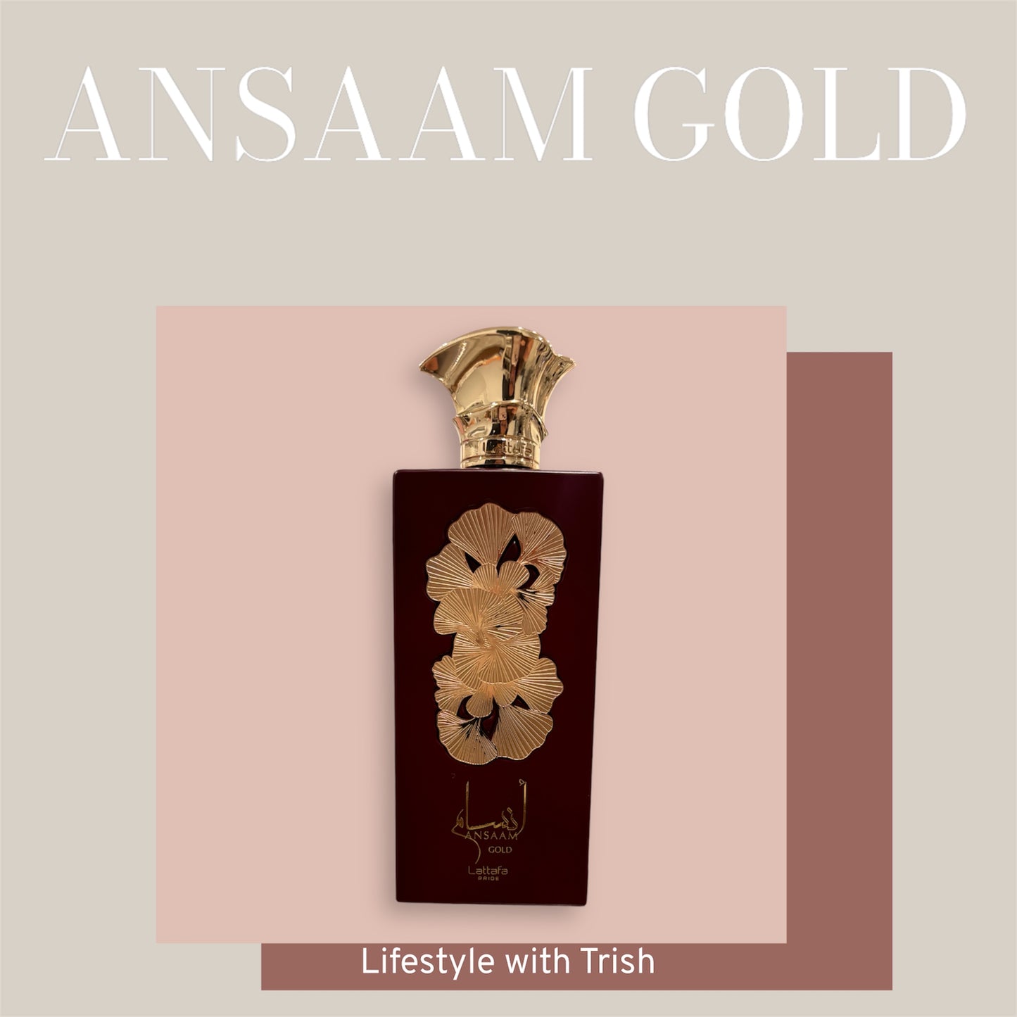 PERFUME DECANT Ansaam Gold Lattafa