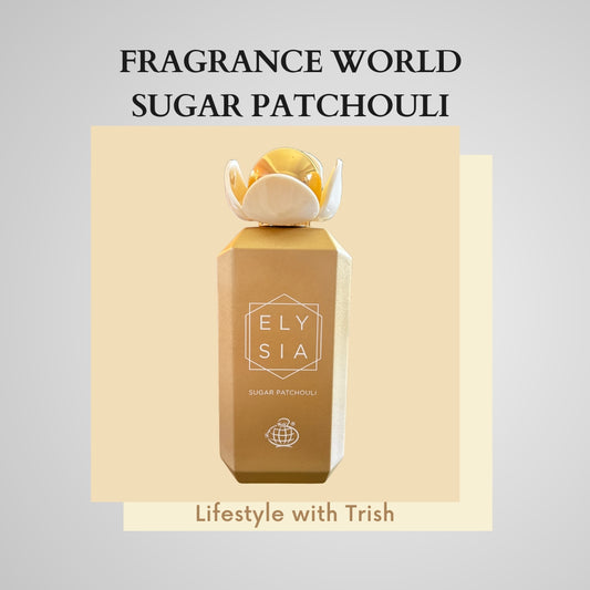 PERFUME DECANT Fragrance World Elysia Sugar Patchouli (Kayali Vanilla Royale Sugared Patchouli)