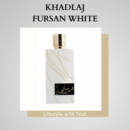PERFUME DECANT Khadlaj Fursan White (Vanilla Powder twist)